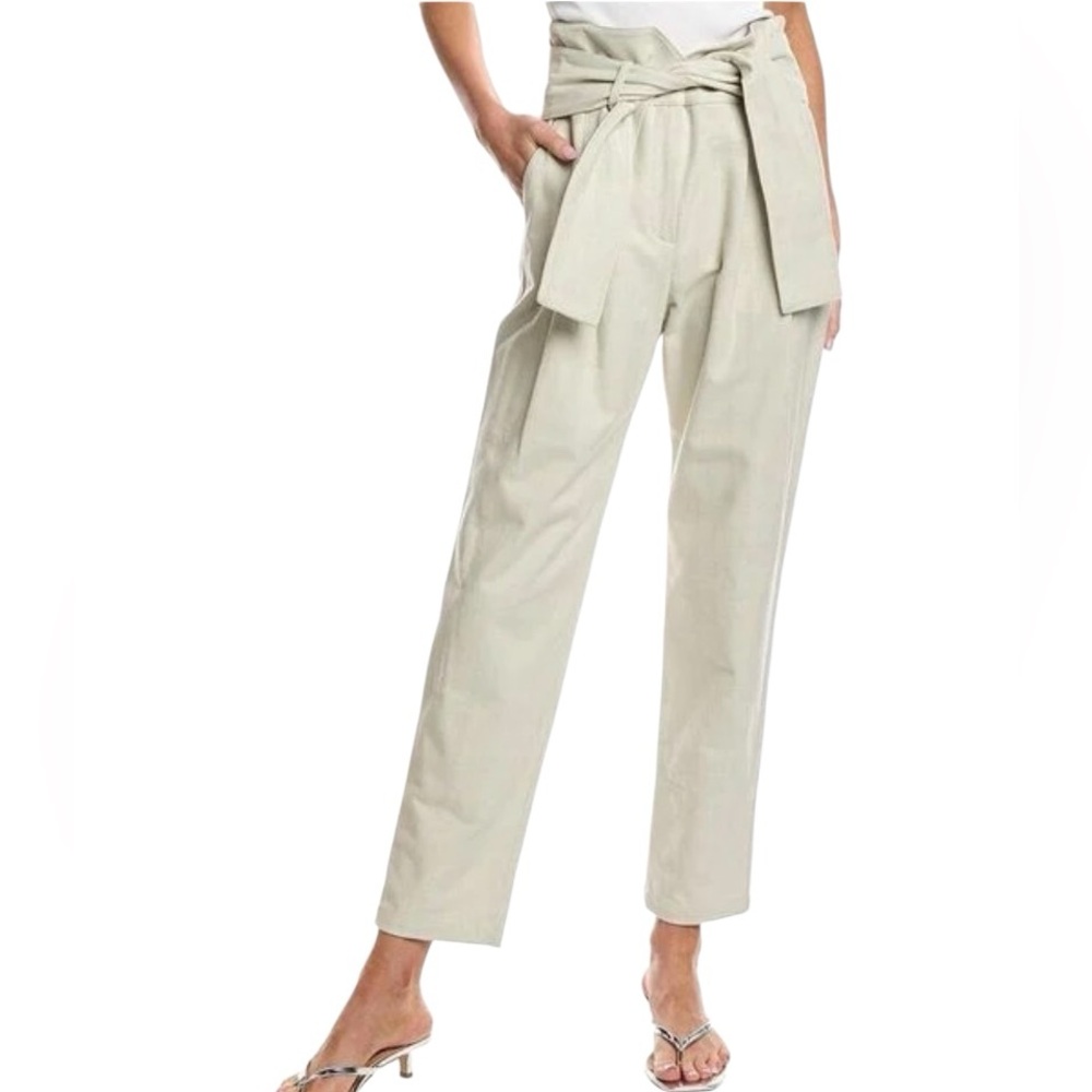 IRO Madeon Belted Pants in Natural - Picture 2 of 15